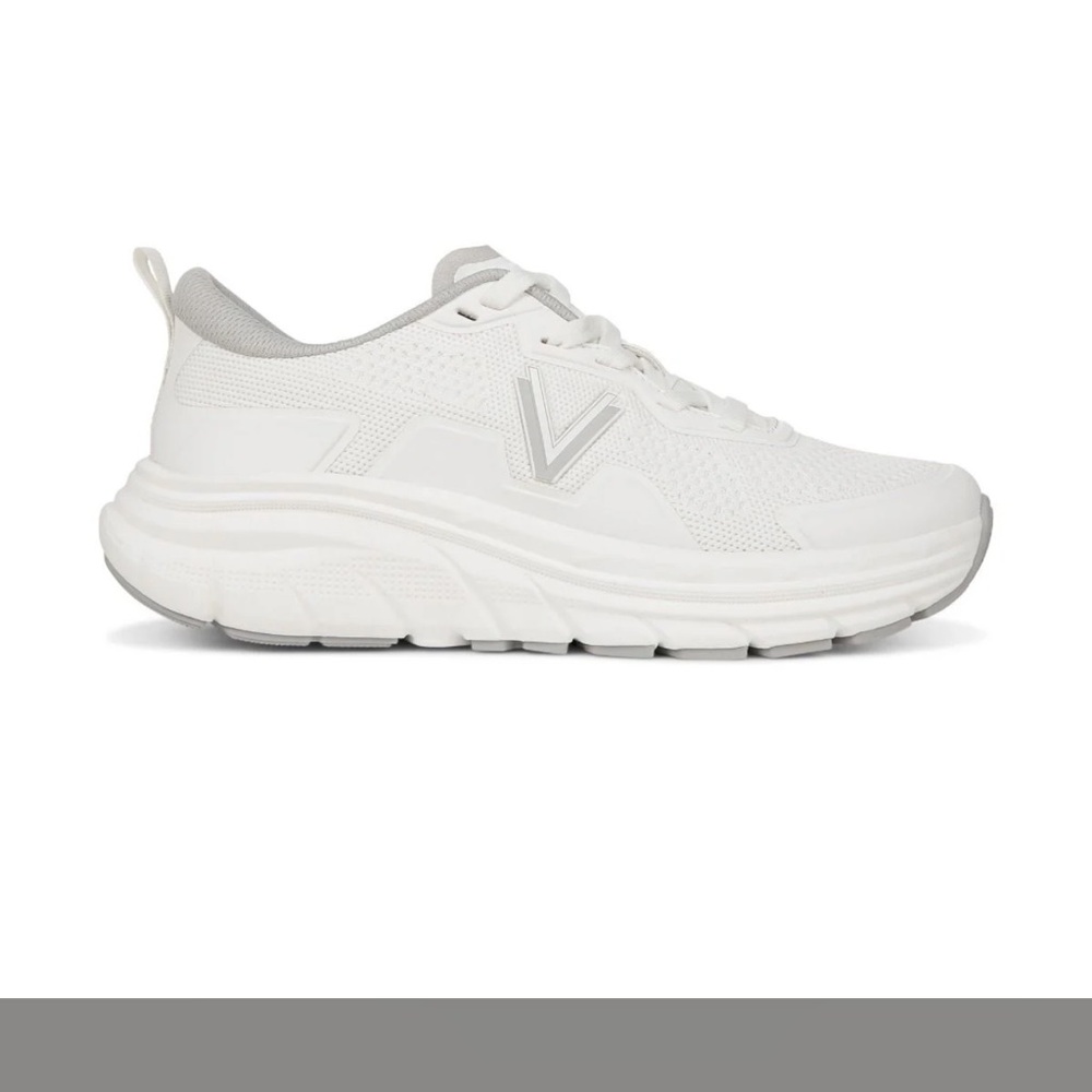 New. Vionic White and Gray Sneakers for Women. - Picture 3 of 12